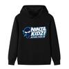 Dětská mikina s kapucí Ninja Kidzi Kreslená postava Bojovníka s nápisem Umělecký potisk Svetr Podzim Zima Ležérní Sportovní oblečení pro děti Denní nošení