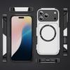 Mobile Phone Case Magnetic Four Corners Anti-fall Protective Case Frosted Anti-Scratch Wireless Charging Car Phone Case for Apple 17pm