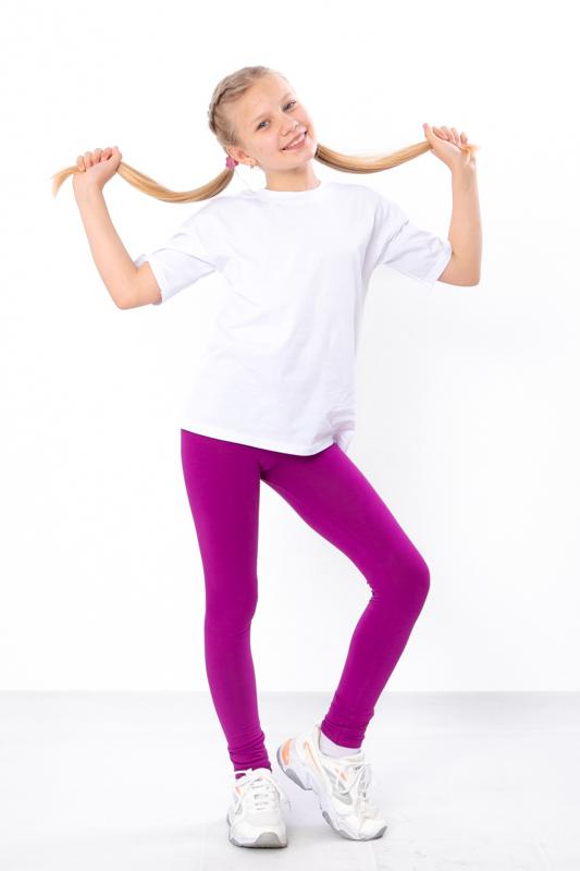 Colorful Girls' Leggings – Stretchy Fit, Soft Fabric Any Season 6000-036 HC