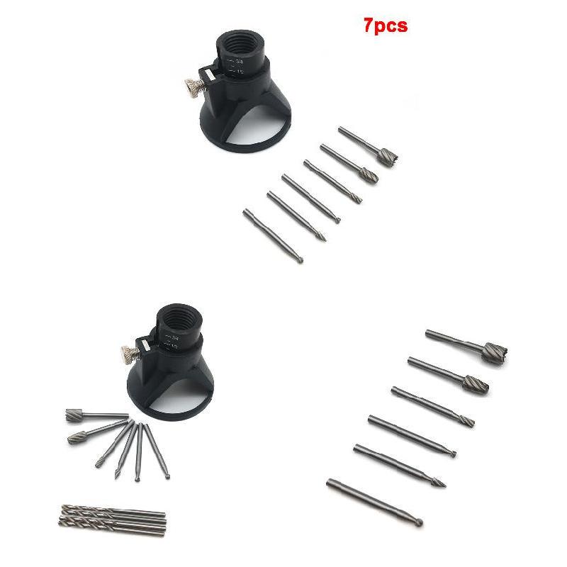 Buy 7/11pcs HSS Bits Multi Tool Drill Router Routing Guide Bits Cutting