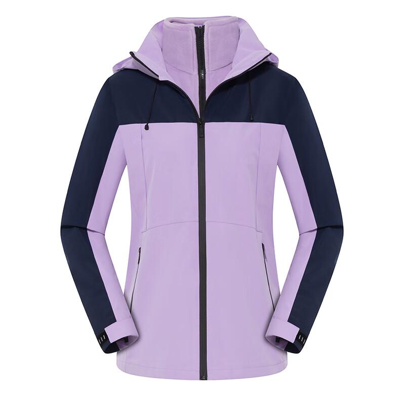 G·TENNA DX-J23190 Unisex Fleece-Lined Hooded Jacket