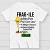 Funny Christmas Fragile Major Award Leg Lamp Cotton Summer Casual Cool Loose T-Shirt