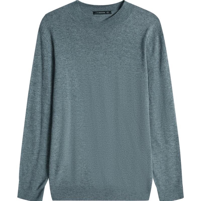 

K-Boxing Men s Autumn/Winter Mock Neck Wool Pullover 3XL