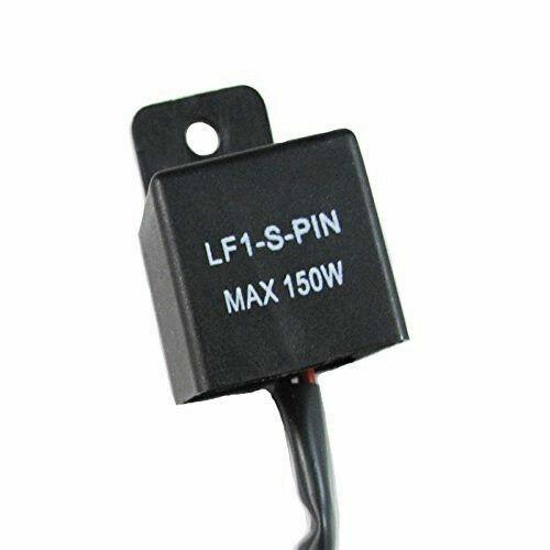 Releu Electronic LED cu 2 Pini Fix pentru Semnalizatoare Motocicletă Hiper Flash