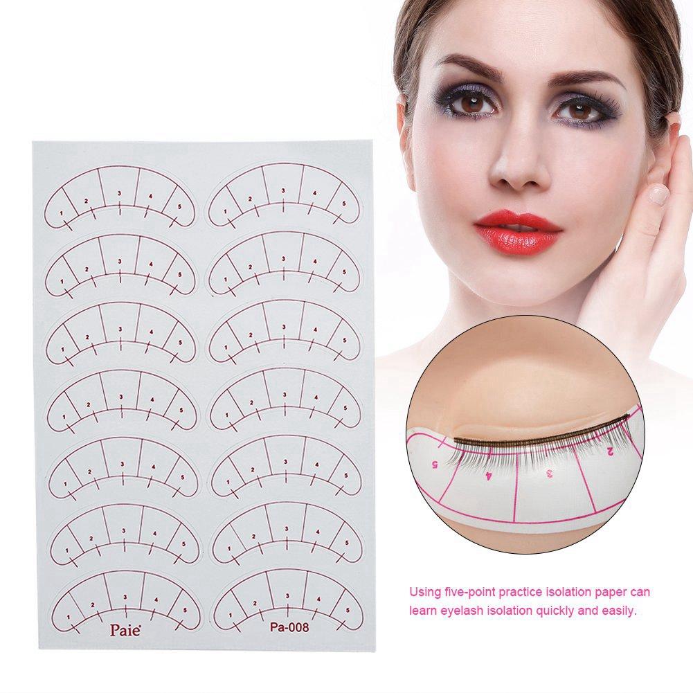 Professional One Training Head Model False Eyelashes Extension Practice Kit Tool For Starter