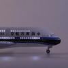 1/160 Scale Diecast Resin 46cm A380 Air Bus Passenger Aircraft China Southern Airlines Airplane Model Airways with Cabin Lights