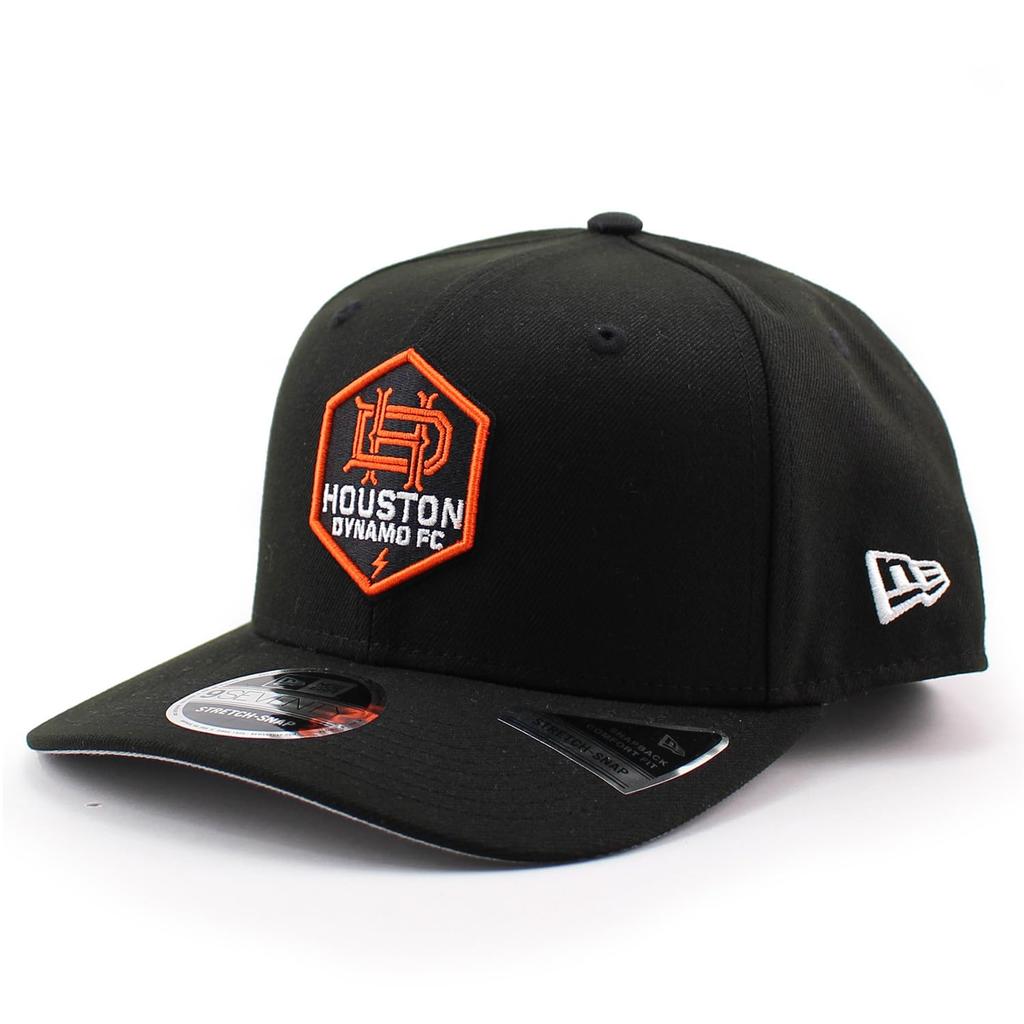 New Era 9SEVENTY Stretch Snapback Houston Dynamo FC MLS STRETCH SNAPBACK HOUSTON DYNAMO FC Used Cap, CAP, BLACK, Hat,