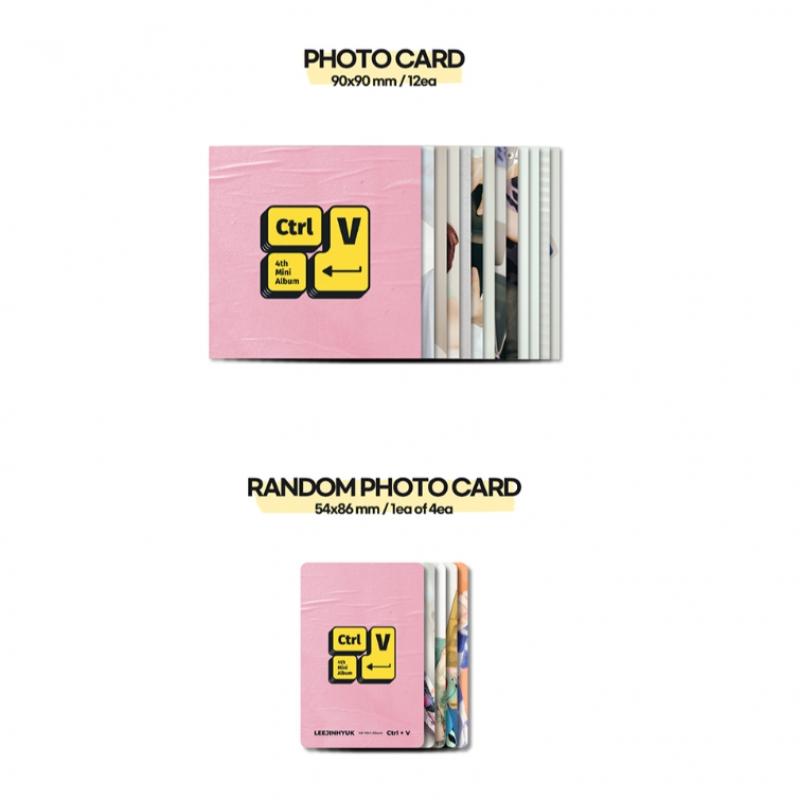 Lee Jin Hyuk   Ctrl+v 4th Mini Album  Kit 