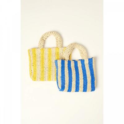 Stripe Handle Bag B4m0a301