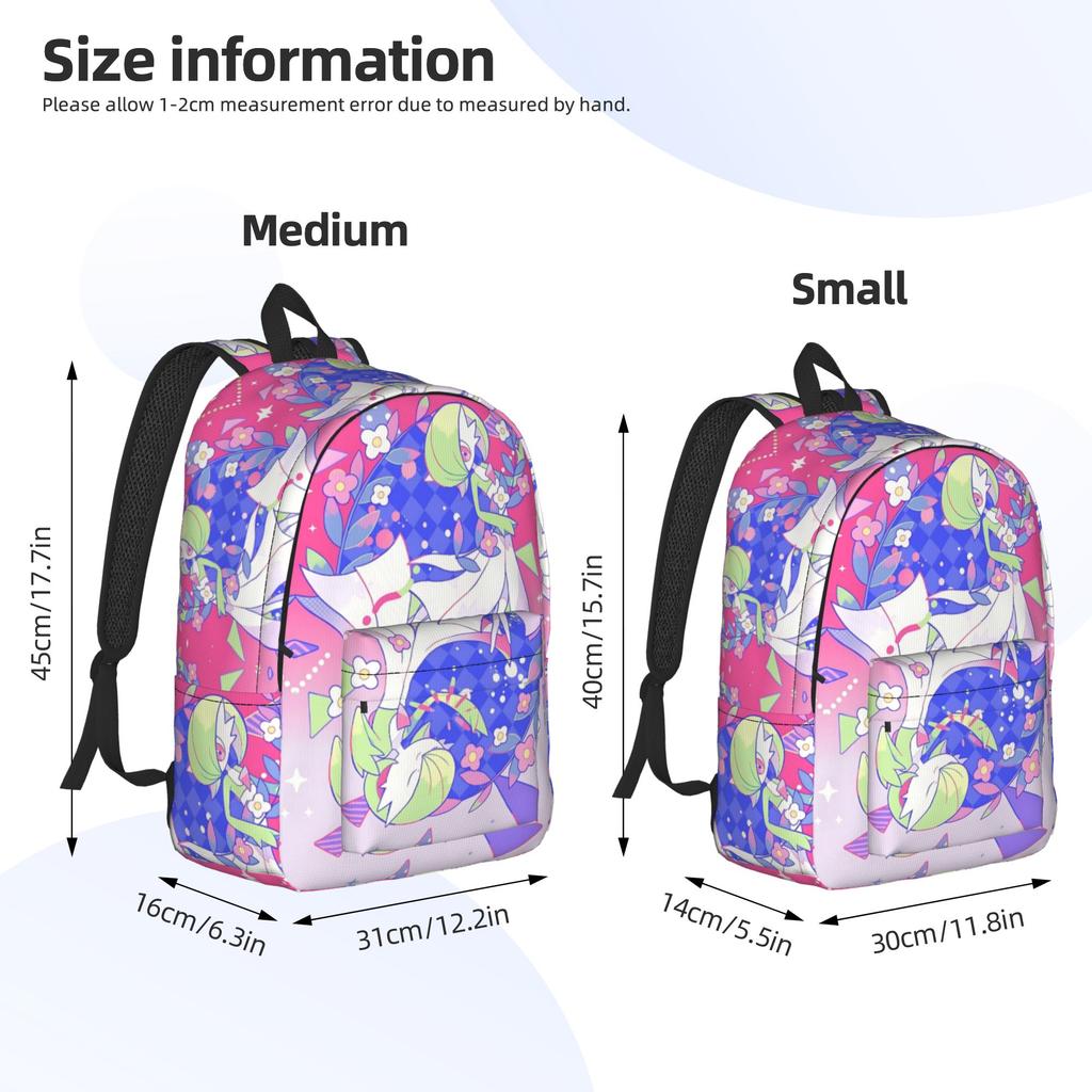Fashion Pokemon Summer Vibes Theme Backpack  Mochilas New Travel Large Capacity Rucksack