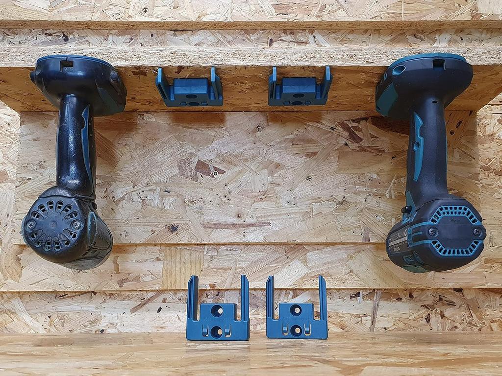 Stealth Mount Tool Mount for Makita LXT (Pack of 4) Blue TM-MK18-BLU-4