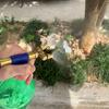 Pulverizador de Garrafa Manual de Jardim Pulverizador Manual Pulverizador de Água Garrafa com Bico de Cobre Ajustável Adequado para