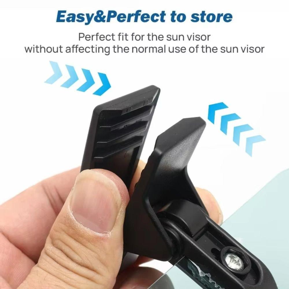 Stable Car Sun Visor UV Blocking Sun Visor Extender HD Mirror Anti Glare Sun Visor Reduces UV Rays