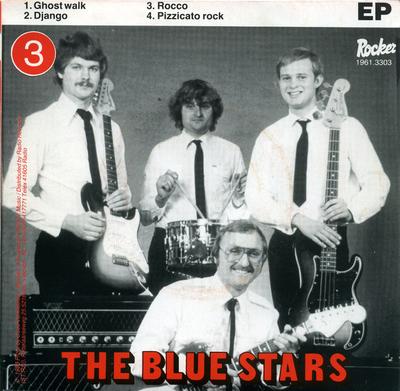 7inch Record BLUE STARS - The Blue Stars 19613303 Rocker 1983 Netherland Rock Used