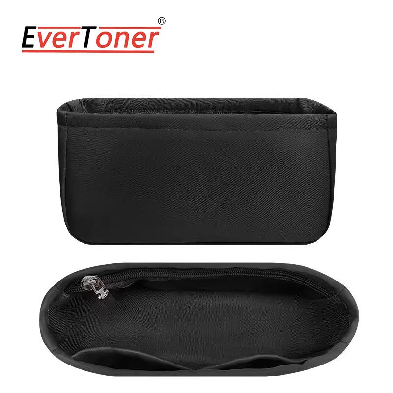 EverToner Multi-Function Travel Organizer Suitable For C-ach Studio Baguette Nylon Liner Insert Makeup Organizer Shaping Functio