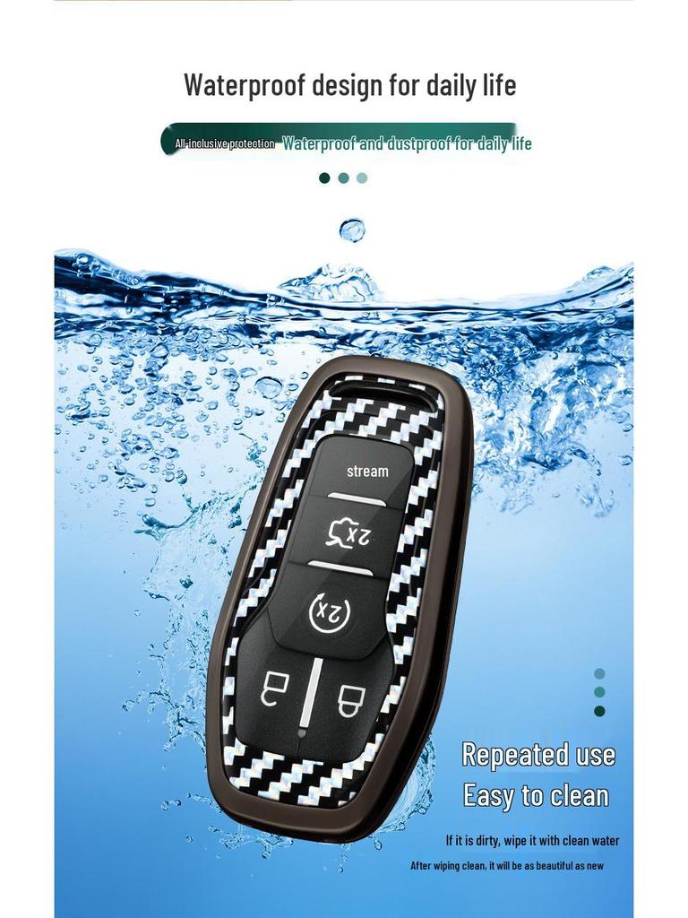 Ford Mustang Mach-E 2021 Key Case - Protective Metal Shell