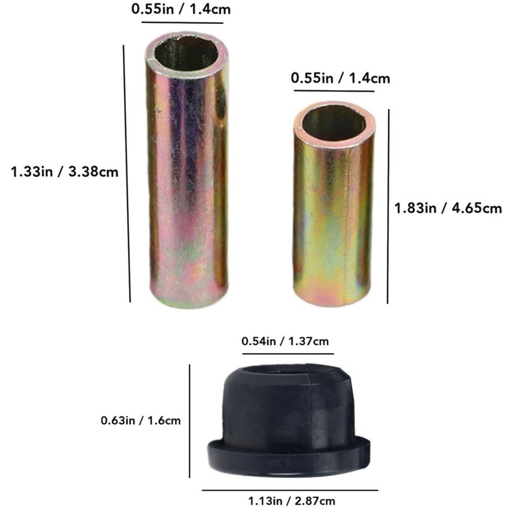 Front Upper Suspension Bushing Sleeve 18 Pcs Bushing Sleeve Kit For Club Car DS