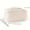 Makeup Organizer Female Toiletry Kit Bag Make Up Case Storage Pouch Luxury Lady Box, Cosmetic Bag, Organizer Bag for Travel Zip