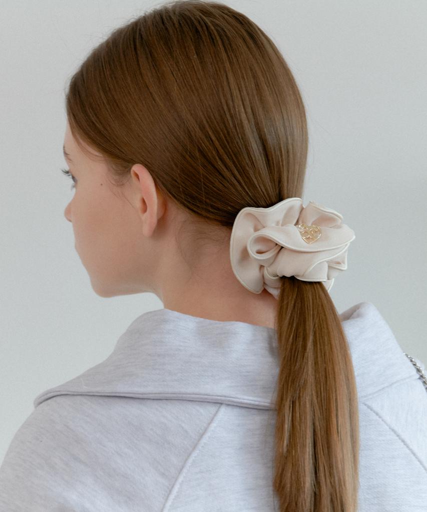 Anoetic New Anc Classic Scrunchie_Beige