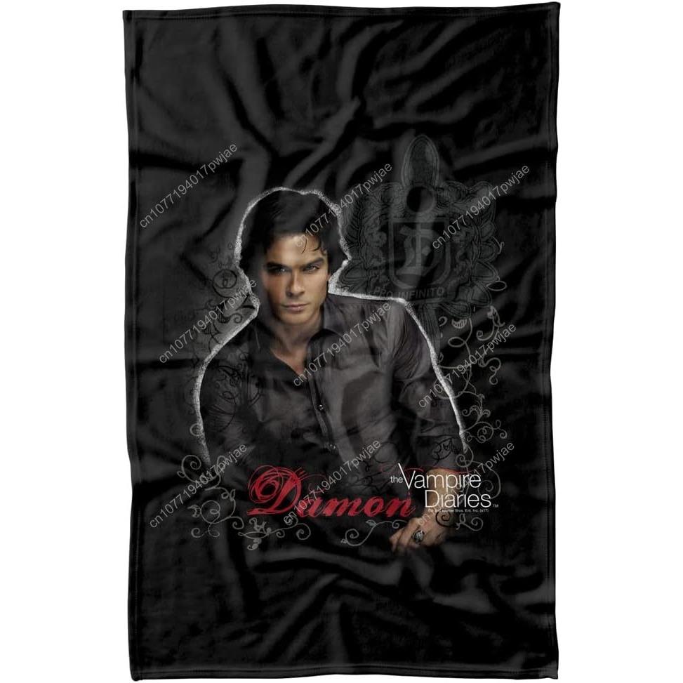 LOGOVISION Vampire Diaries Damon Fleece Custom blankets 75X95CM