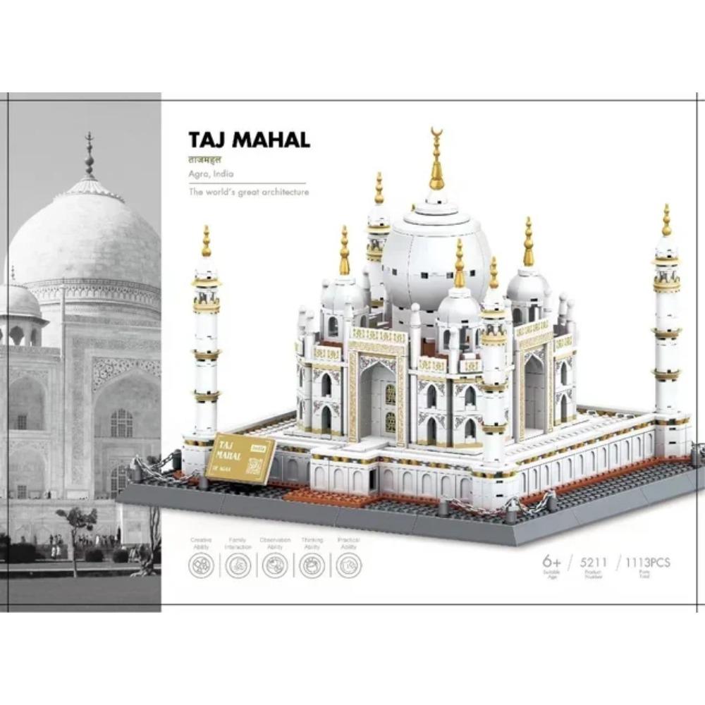 MOC World Famous Architecture Edifice Opera House Building Blocks Villa Savoye Bridge Tower Toy Children Birthday Christmas Gift