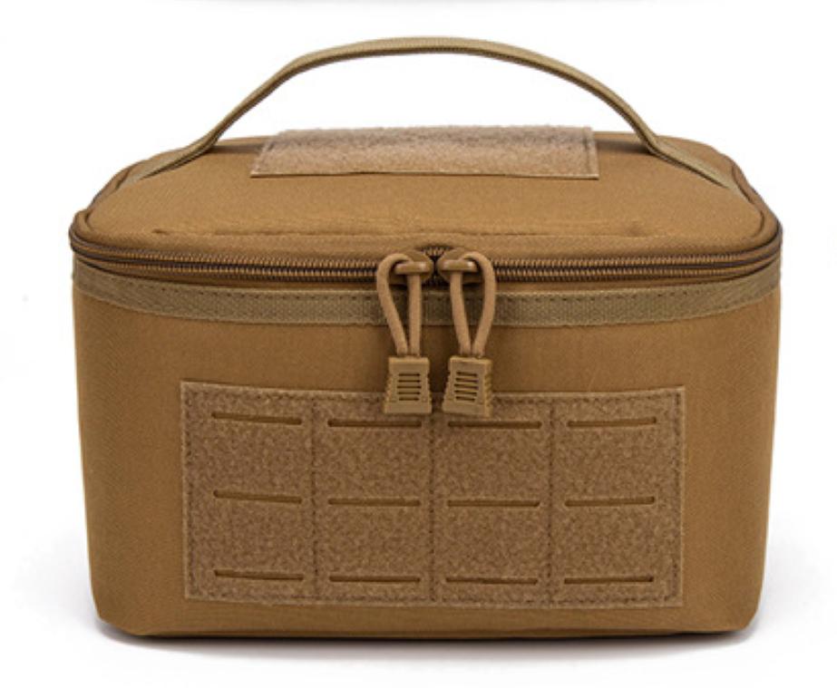 Portable Rifle Cartridge Bag Pistol Ammo Pouches Ammunition Box for Outdoor Hunting Shooting Bullet Storage EDC Handbag