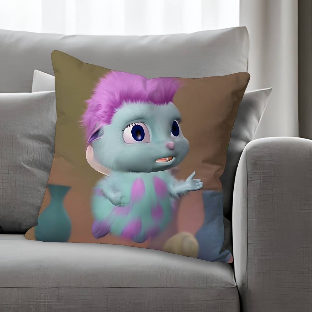 Cute Funny BBibblesS Pillow Cases for Bedroom Living Room Sofa Home Decor Polyester Cushion Cover with Zipper