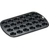 Muffin Tin - KAISER - 2 Packs of 4 Pieces - Black - Freezer Compatible - Dishwasher Safe