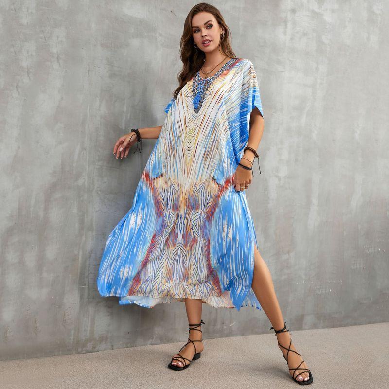 European-American Beach Cover-Up Dress: Available In 29 Colors