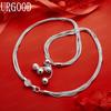 925 Sterling Silver Tassel Bead Necklace - Banquet Gift Jewelry