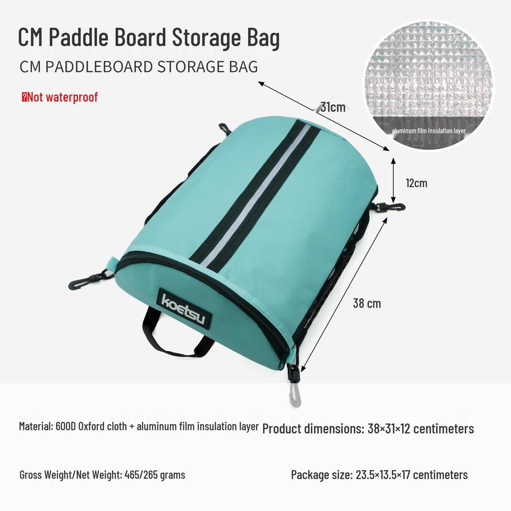KOETSU CL Große Kapazität Paddleboard, Surfbrett & Kajak Aufbewahrungs-Organizer-Tasche