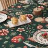 140*100cm Świąteczny Obrus Wodoodporny Świąteczny Obrus Świąteczny Obrus Stolik Kawowy