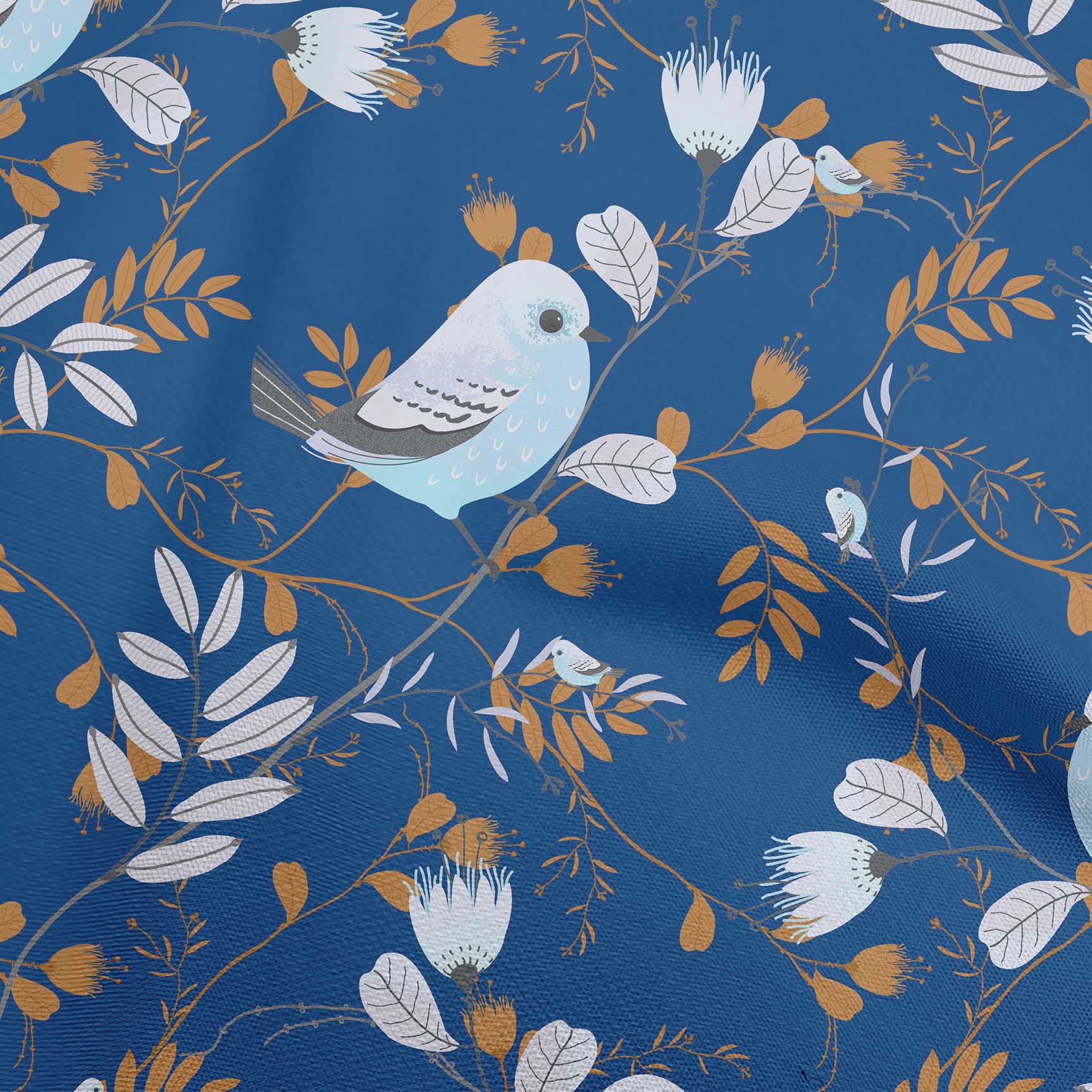 

oneOone Cotton Flex Dusty Grey Fabric Rooster Cock Quilting Material Print Швейна тканина у дворі 40 дюймів 42 Inch Wide - Viscose Chiffon королівський синій колір