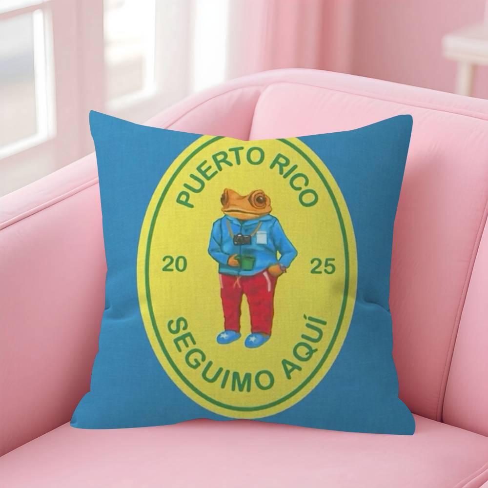 Singer bBad album Bunny  Personalized Pillow Cover Kids Bedroom Wild Party Decor Pillowcase kid Birthday shower Gift
