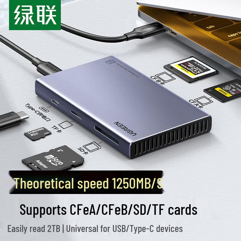UGREEN USB-C & USB 3.2 Multi-Card Reader