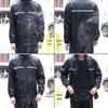 Ensemble Imperméable Réfléchissant Pantalon et Veste pour Motocyclistes