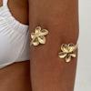 Metal Flower Starfish Arm Bracelet for Women 2026 Spring and Summer New European and American Fashion Influencer Travel Photo Shoot Matching Arm Band