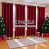100% Blackout Curtains Heat Insulation Noise Reduction Privacy Protection Thermal Insulated Curtains Soundproof Curtains Light Blocking Curtains