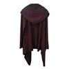 Men's  Winter Casual Pocket Irregular Trench Long Sleeve Outwear Blouse