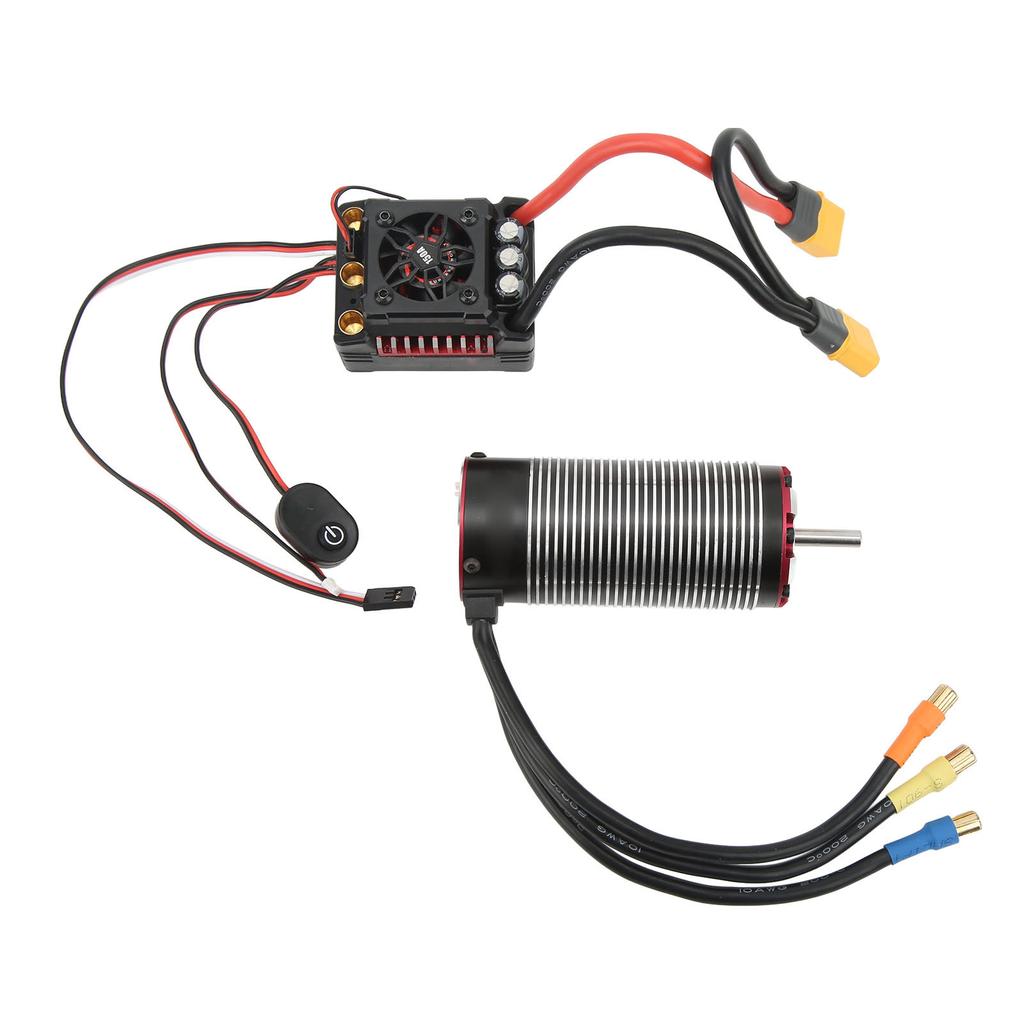 4292 1500KV Brushless Motor V2 Internal Rotation 4 Poles Sensorless Brushless Motor with 150A ESC Temperature Control
