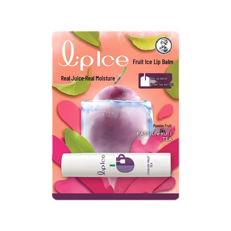Mentholatum Fruit Ice Lip Balm, Passion Fruit Tea