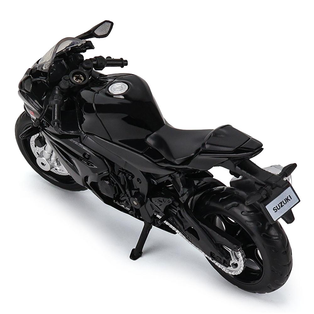 MSZ 1:18 Suzuki GSX-R1000 základní slitina tlakově litý model motocyklu, hračka dárek, statický model motocyklu z tlakově litého kovu
