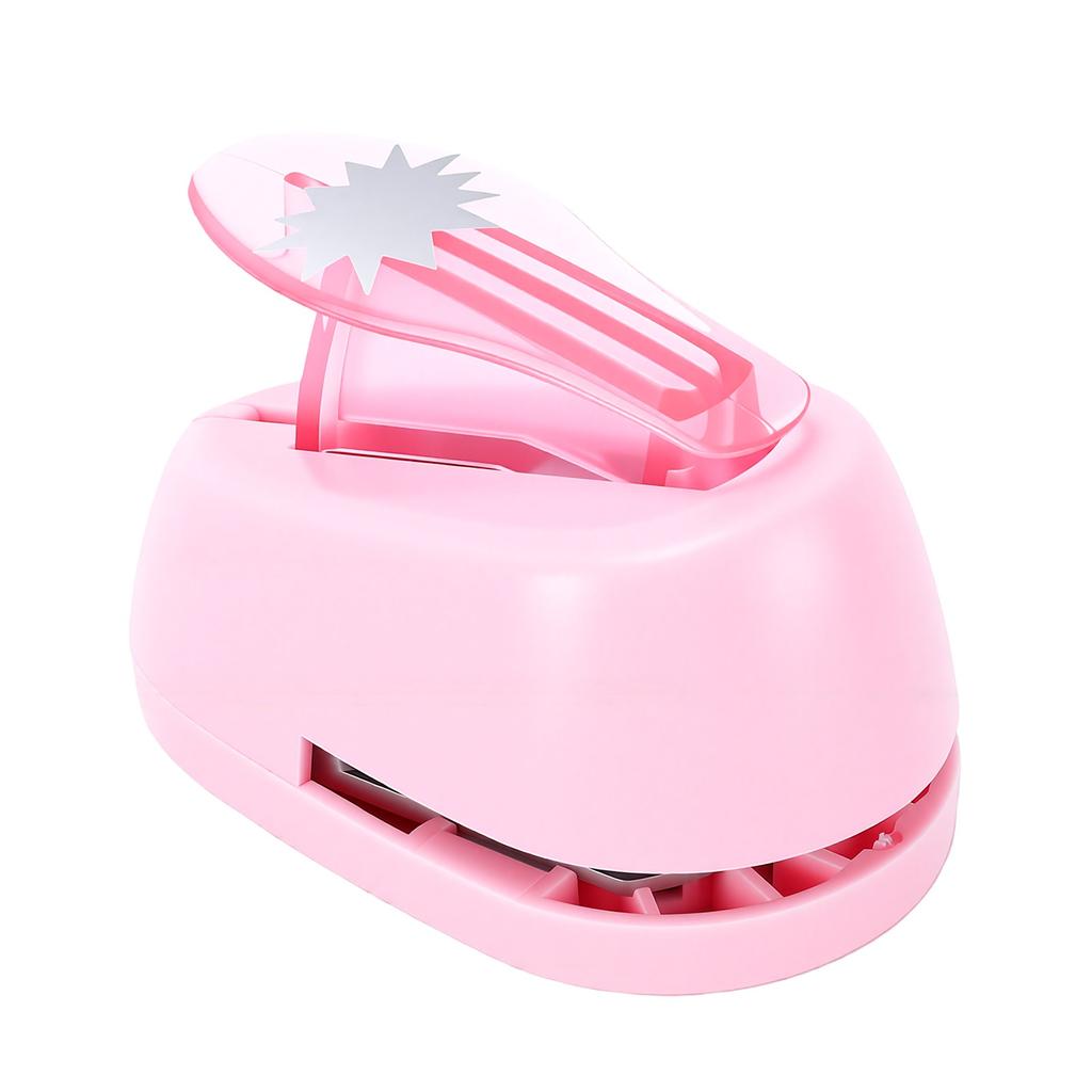 Star Hole Punch Ergonomic Lever Operated Star Paper Puncher for Scrapbooking Crafts
