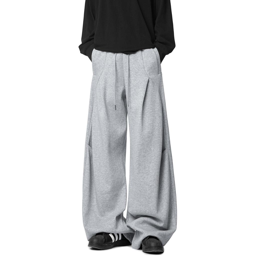 BeatStreet Amerikanische Retro Graue Machete Jogginghose Für Männer Und Frauen Y2k Harajuku Hip-Hop High-Waisted Lässig Locker Jogger Streetwear
