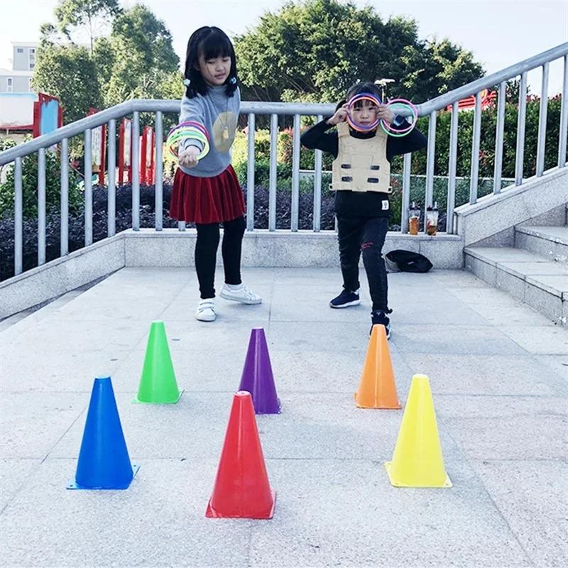 Kids Ring Toss Game – Parent-Child Interactive Toys, Fun Backyard Carnival Games for Children, Hand-Eye Coordination Training
