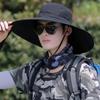 Men's Wide Brim Sun Protection Hat for Outdoor Activities: Fishing, Climbing, and Hiking