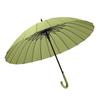 MAYDU 24-Rib Automatic Windproof Straight Umbrella