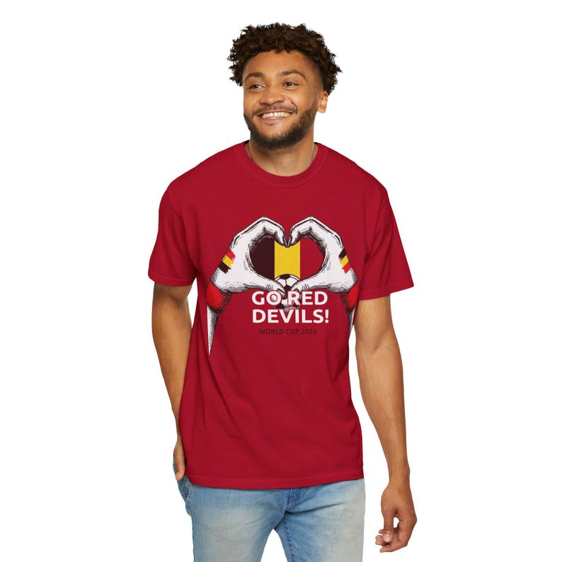 Belgian Red Devils World Cup 2026 T-Shirt | Soccer Fan Tee M