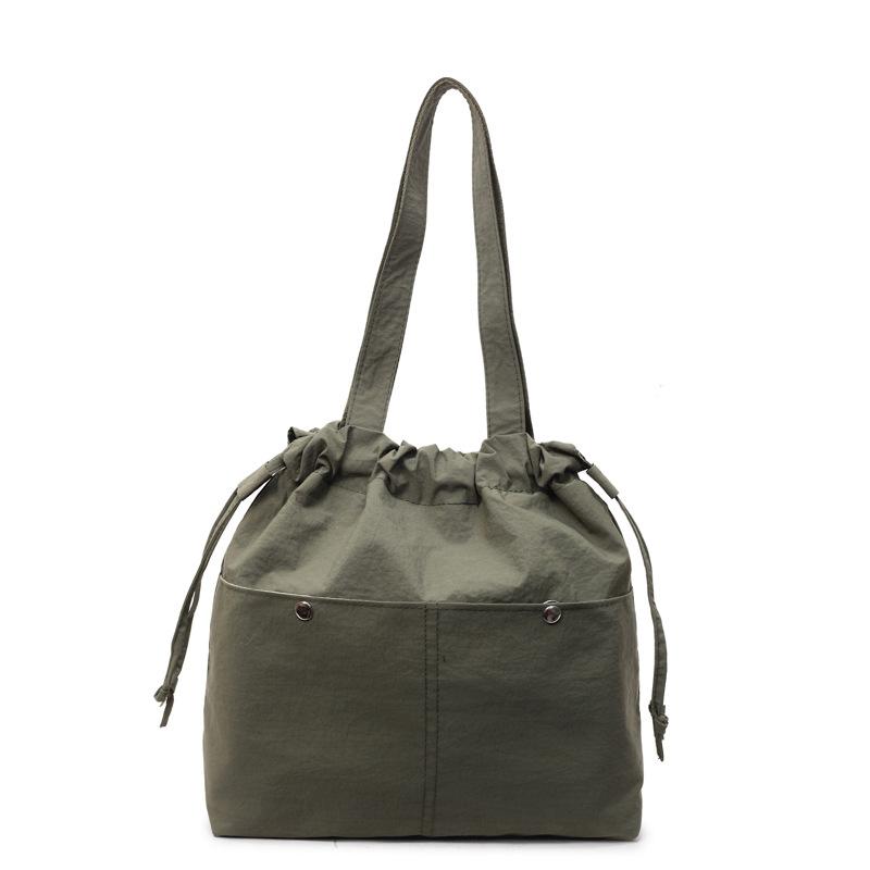 Drawstring Bag Underarm Bag Niche Design Hand-held Bag Shoulder Bag Large-capacity Trendy Bag