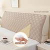 Thicken Bedhead Cover Nordic Soft Headboard Covers Solid Color Washable Bed Head Slipcover Bedroom Backrest Dust Protector Cover